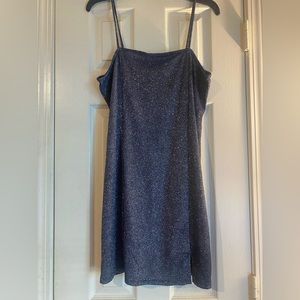 NWT - Shimmer, sparkle, glitter evening dress - H&M size L